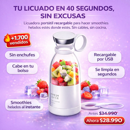 NutriSpin™ Licuadora Portatil